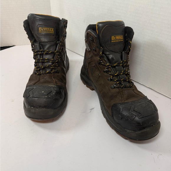 Men's DeWalt DXWP10051  Steel Toe Ankle High Boots Size 11M Black - Picture 2 of 15
